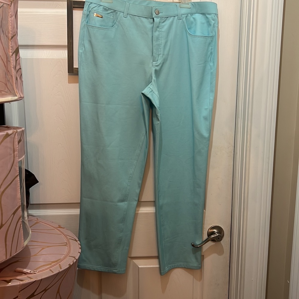 H by Halston Turquoise Pants. Size 14  New